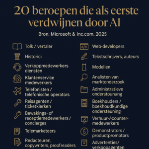 studiekeuzen met AI Banen toekomstproof